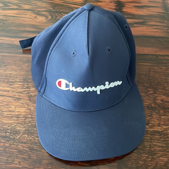 Champion baseball hat blue nylon - Picture 2 of 9